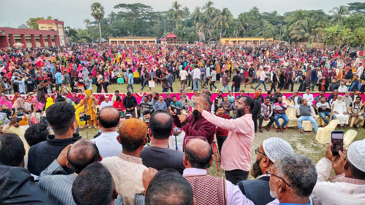 লায়ন ডক্টর শেখ ফরিদুল ইসলামের নেতৃত্বে রামপালে বিএনপির নির্বাচনী প্রচারণা