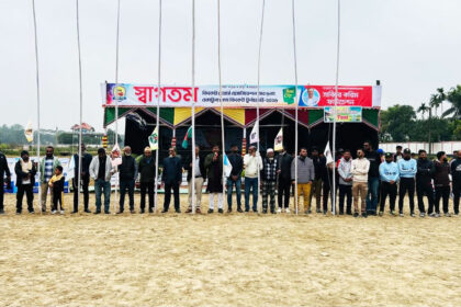মৌলভীবাজারে জমকালো আয়োজনে সিপিএ ইউ-সিক্স মেগা ক্রিকেট টুর্নামেন্টের উদ্বোধন