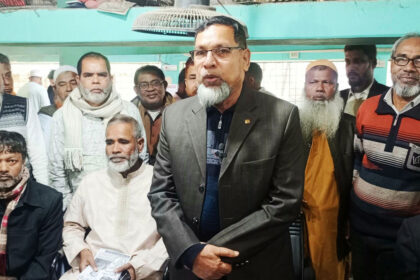 দলিল লেখক আইয়ুব হোসেনের সভাপতিত্বে মহিত তালুকদারের সভা