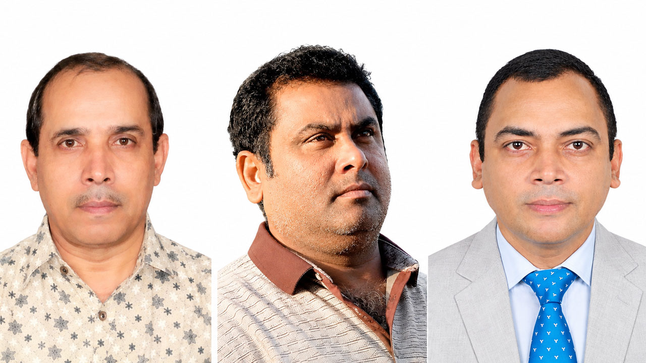 ওনাব সভাপতি মোস্তফা, সম্পাদক রনো, সিনিয়র যুগ্ম সাধারণ সম্পাদক আসিফ
